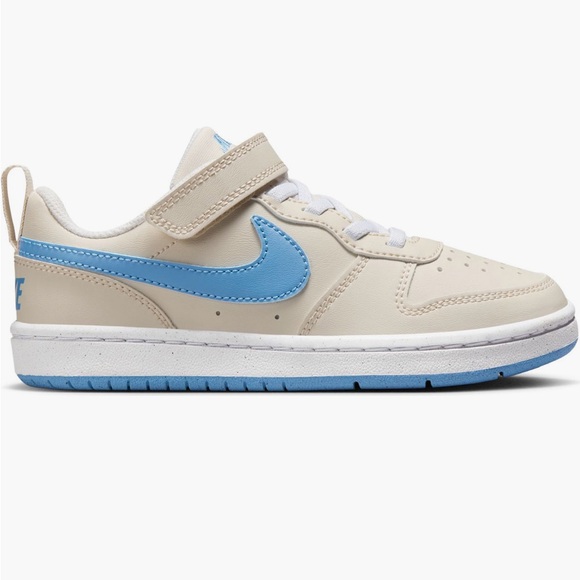 Nike Kids' Cream and Blue Sneakers - Picture 3 of 11